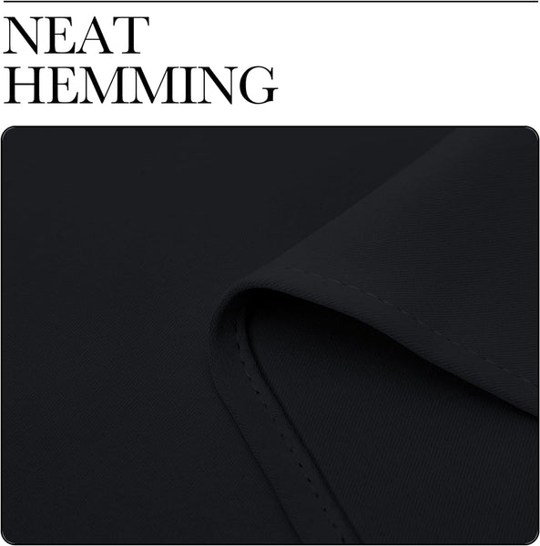 2X Blockout Curtains 100% Blackout Window Curtain Draperies Pair Eyelet 3 Layers 132Cm(W) X 160Cm(D) Curtains & Drapes