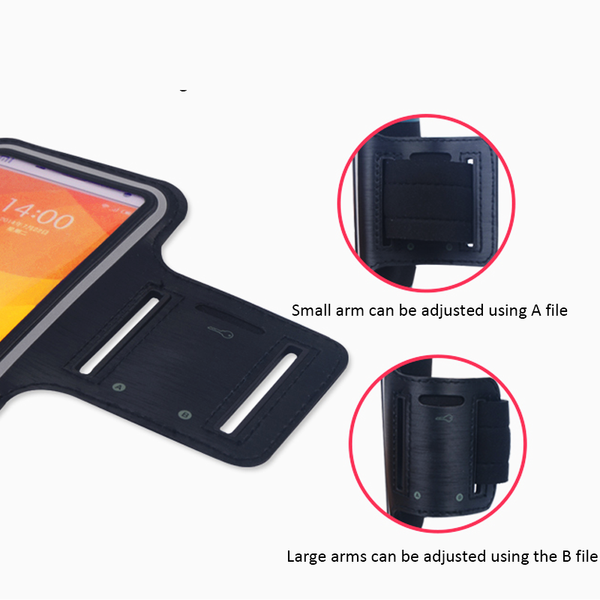 Sports Running Jogging Gym Exercise Armband Case Phone Holder Bag Cover Armbands