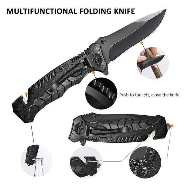 16In1 Sos Kit Outdoor Emergency Equipment Box For Camping Survival Gear Other Emergency Equipment