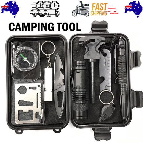 Camping Tool Emergency Survival Equipment Set Outdoor Sport Tactical Hiking Kit Other Emergency Equipment