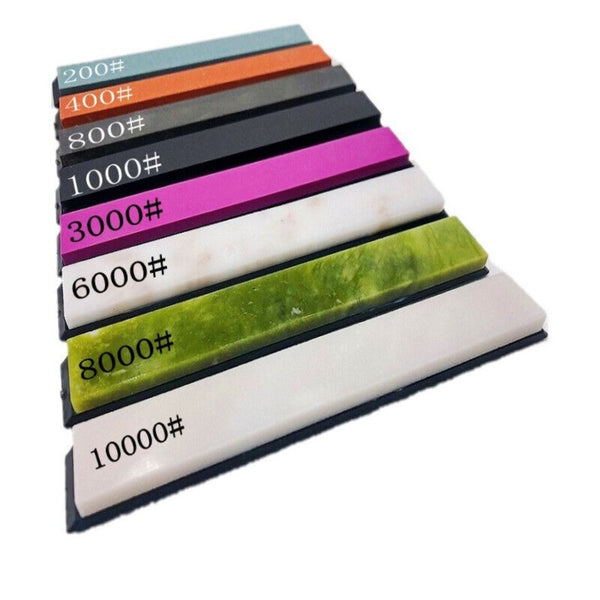 8Pcs Grindstone Whetstone Sharpening Stone Sharpeners