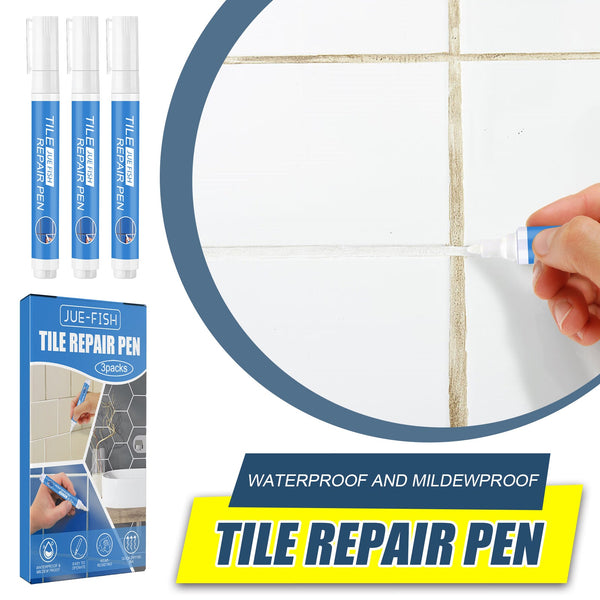 Jue Fish Tile Repair Pen Waterproof Mildew Resistant For Bathroom Floor Crevices Tiling Accessories