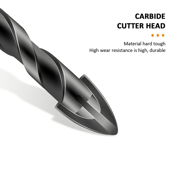 4Pcs Hex Shank Tile Drill Bit Set For Glass And Ceramic Drill Bits