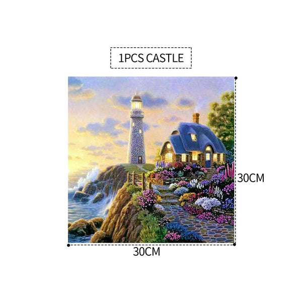 5D Diamond Painting Kit Diy Art Glue Craft For Adults Kids Gift 30X30cm Diamond Painting Kits