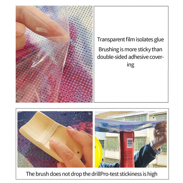 2Pcs 5D Glue Art For Adults Kids Diy Gift 40X30cm Diamond Painting Kits