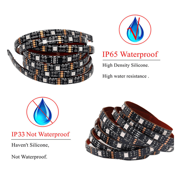 Rgb Led Strip Lights 5050 Waterproof Usb Bluetooth For Pet Care String Lights