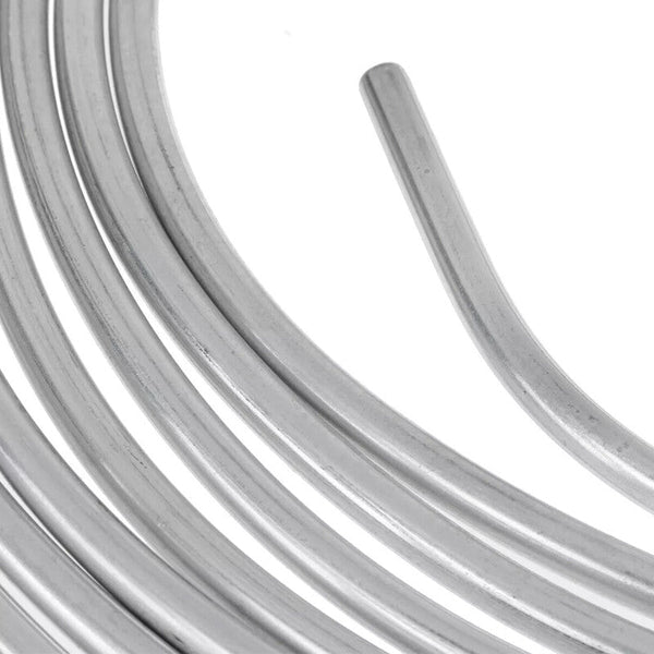 2 Packs 3/16 Inch Brake Line Kit 25Ft Tube Rolls Zinc Steel With 32 Fittings New Brake Parts