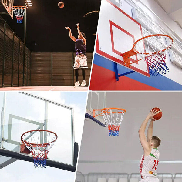 45Cm Basketball Ring Hoop Net Wall Mounted Outdoor Hanging Basketball Backboards