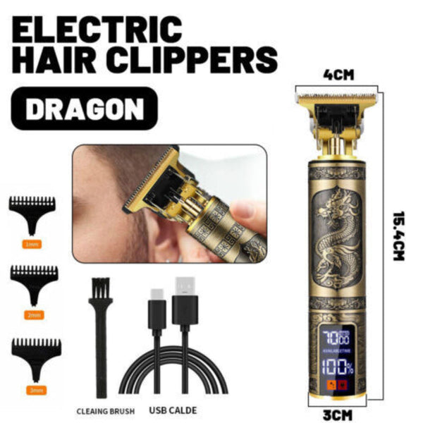 Men's Cordless Hair Clippers And Beard Trimmers Electric Grooming Machine Clippers & Trimmers