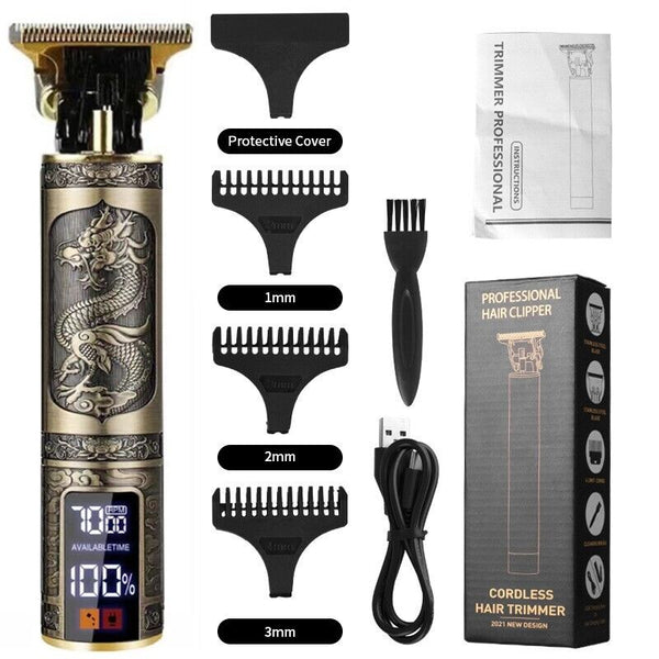 Men's Cordless Hair Clippers And Beard Trimmers Electric Grooming Machine Clippers & Trimmers