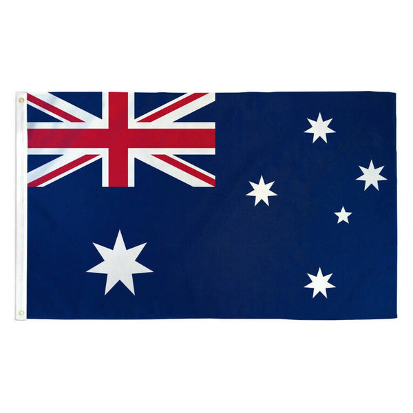 2 Pack Australian Aussie Flag Anzac Day Oz 2X3ft 60X90cm Polyester Flags