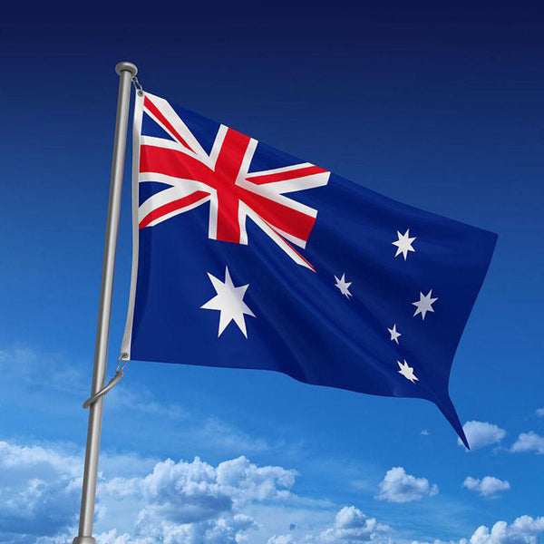 2 Pack Australian Aussie Flag Anzac Day Oz 2X3ft 60X90cm Polyester Flags