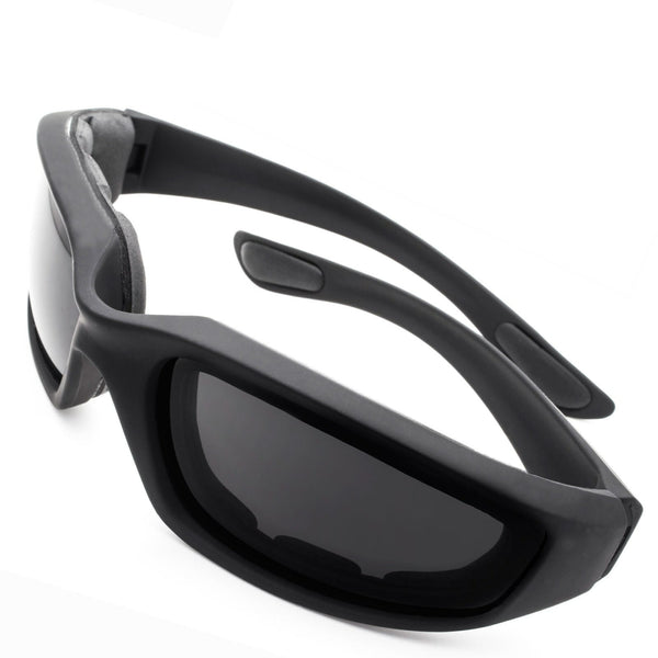 3Pcs Chopper Foam Padded Motorcycle Riding Glasses Sunglasses Windproof Goggles Other Motorcycle Clothing