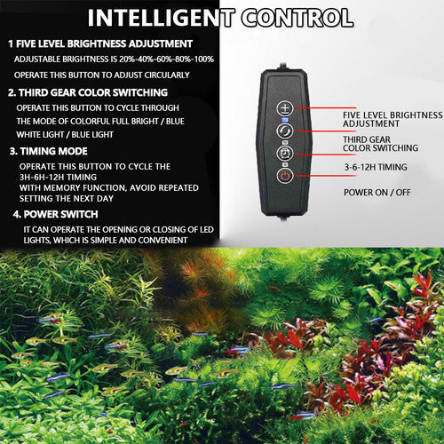 120 Cm 150W 244Led Aquarium Lighting Marine Fish Tank New Lights