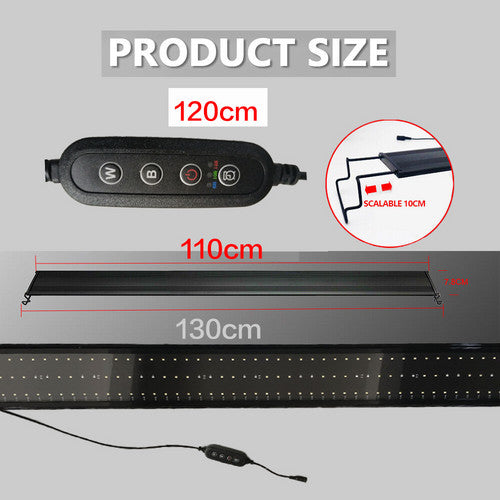 120 Cm 150W 244Led Aquarium Lighting Marine Fish Tank New Lights