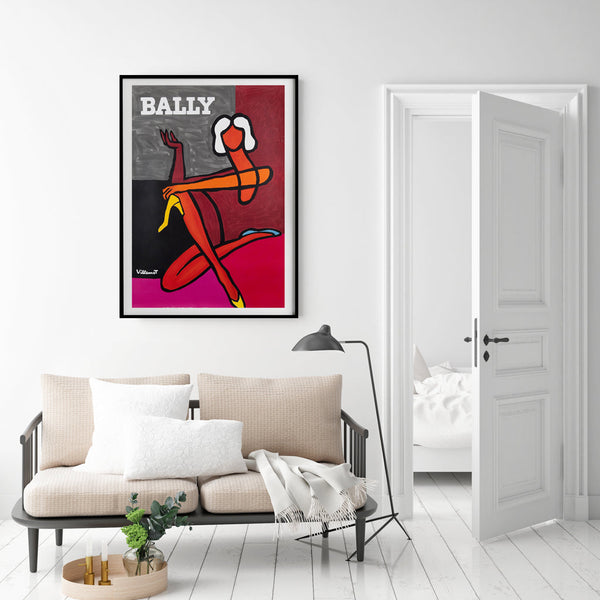 50Cmx70cm Fashion Woman Black Frame Canvas Wall Art