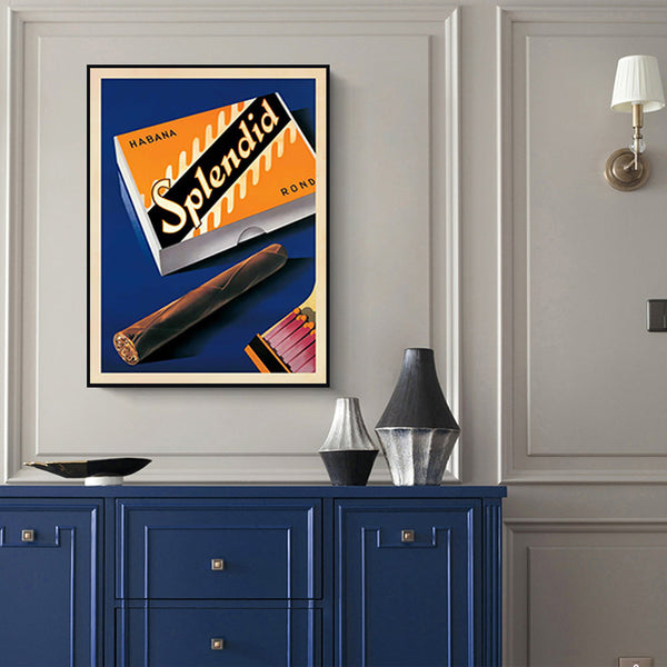 40Cmx60cm Splendid Black Frame Canvas Wall Art