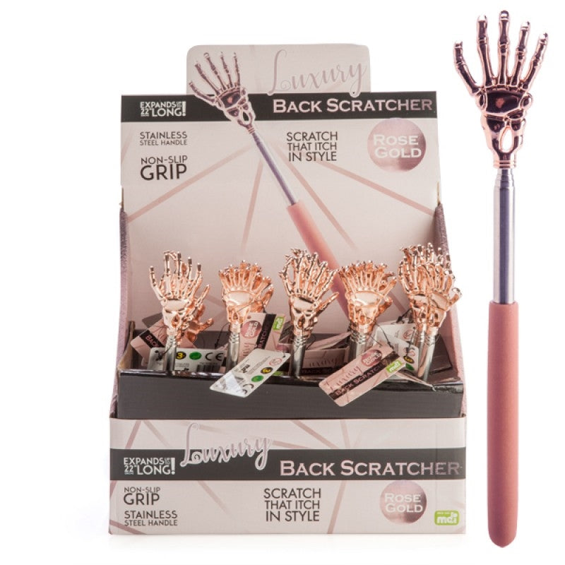 Mdi Rose Gold Extendo Scratcher Massagers