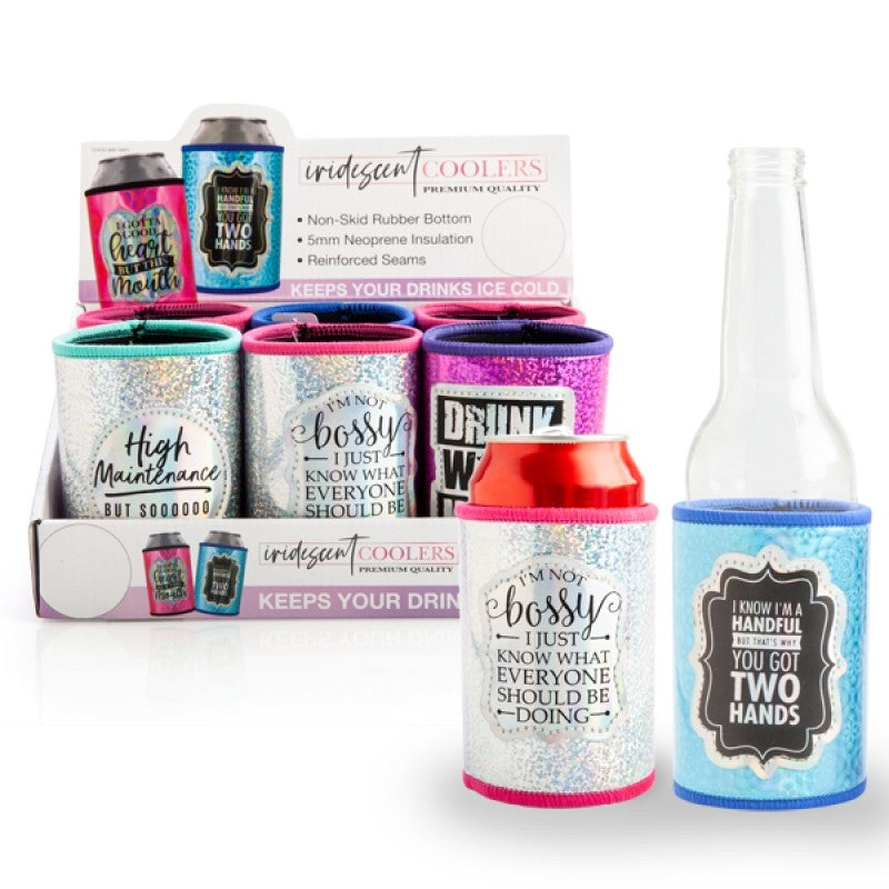 Mdi Iridescent Can Cooler (Sent At Random) Other Kitchen Gadgets