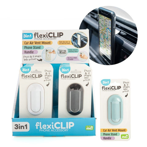 Mdi Flexiclip 3 In 1 Phone Accessory (Sent At Random) Mounts & Holders