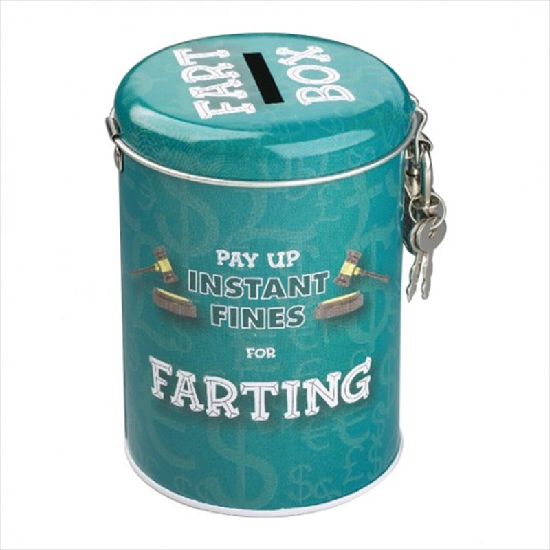 Mdi Farting Instant Fines Money Tin Money Boxes