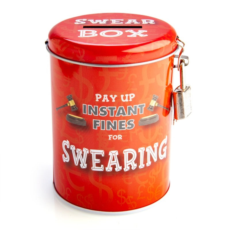 Mdi Swearing Fines Money Tin Money Boxes