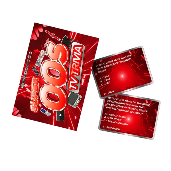 Super 00S Tv Trivia Cards Family Card Games