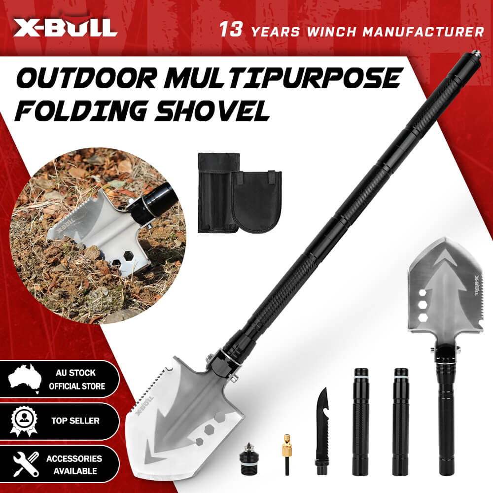 X Bull Folding Shovel Outdoor Camping Survival Tools Multifunction Military Shovels