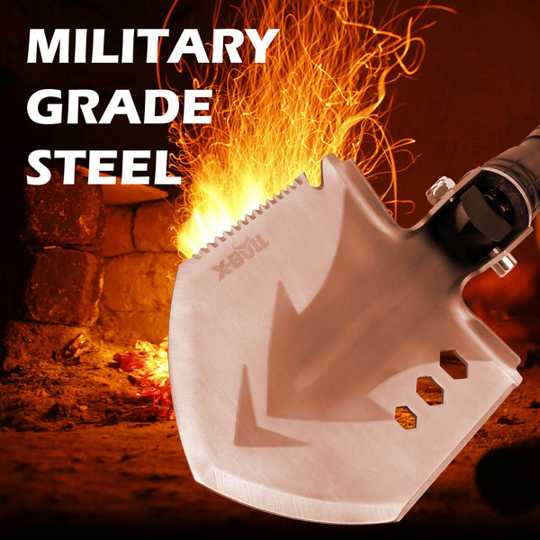 X Bull Folding Shovel Outdoor Camping Survival Tools Multifunction Military Shovels