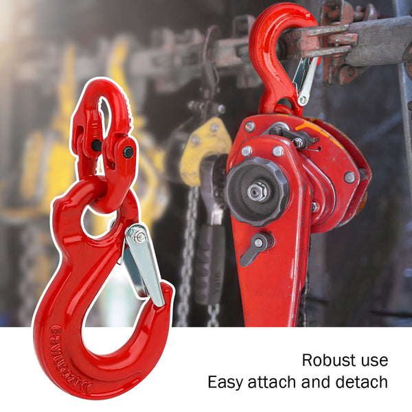 X Bull 2X 6Mm Hammerlock+ Eye Sling Hook Safety Chain Trailer Connecting Extend Caravan Parts Accessories