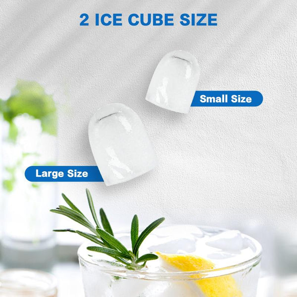 X Bull Ice Maker Machine 2.2L Portable Cube Tray Bar Countertop Party Commercial Countertop Ice Makers