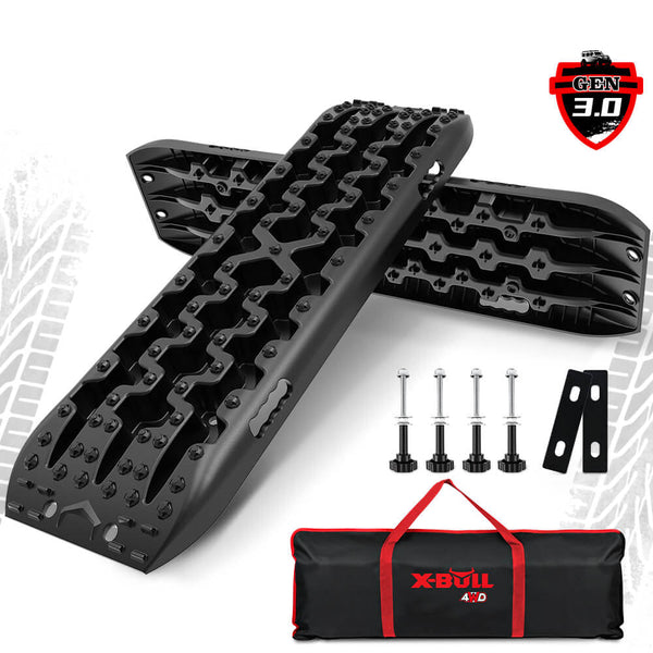 X Bull Recovery Tracks Sand Kit Carry Bag Mounting Pin Sand/Snow/Mud 10T 4Wd Black Gen3.0 Other Auto Tools & Supplies
