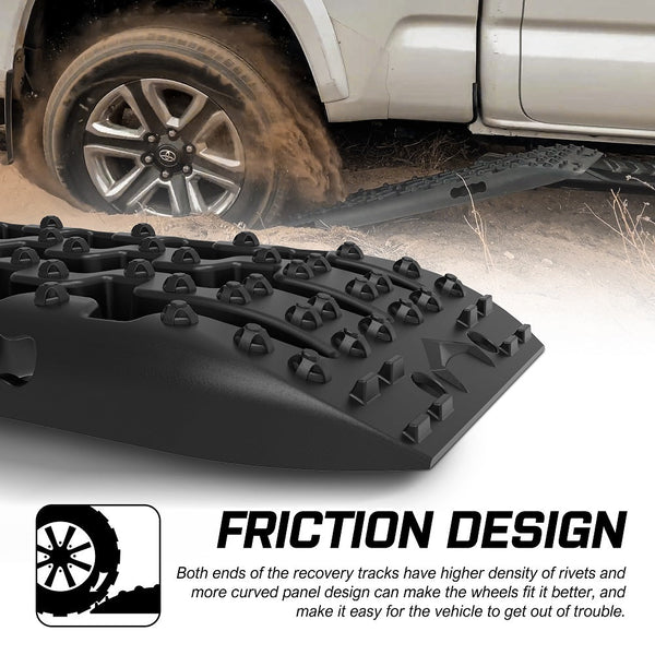 X Bull Recovery Tracks Sand Kit Carry Bag Mounting Pin Sand/Snow/Mud 10T 4Wd Black Gen3.0 Other Auto Tools & Supplies