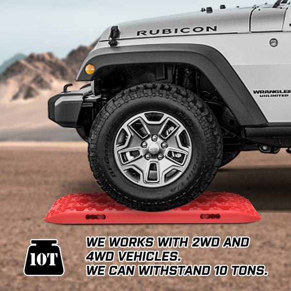 X Bull Recovery Tracks Sand Kit Carry Bag Mounting Pin Sand/Snow/Mud 10T 4Wd Red Gen3.0 Other Auto Tools & Supplies
