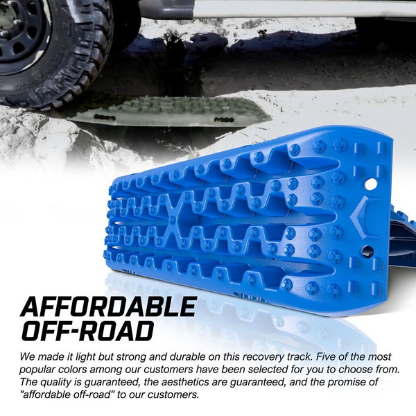 X Bull Recovery Tracks Sand Kit Carry Bag Mounting Pin Sand/Snow/Mud 10T 4Wd Blue Gen3.0 Other Auto Tools & Supplies