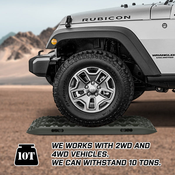 X Bull Recovery Tracks Sand Kit Carry Bag Mounting Pin Sand/Snow/Mud 10T 4Wd Olive Gen3.0 Other Auto Tools & Supplies