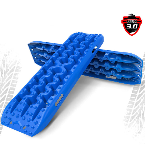 X Bull Recovery Tracks Mud Snow / Sand Grass 4X4 Caravan 2Pcs 4Wd Gen 3.0 Blue Other Auto Tools & Supplies