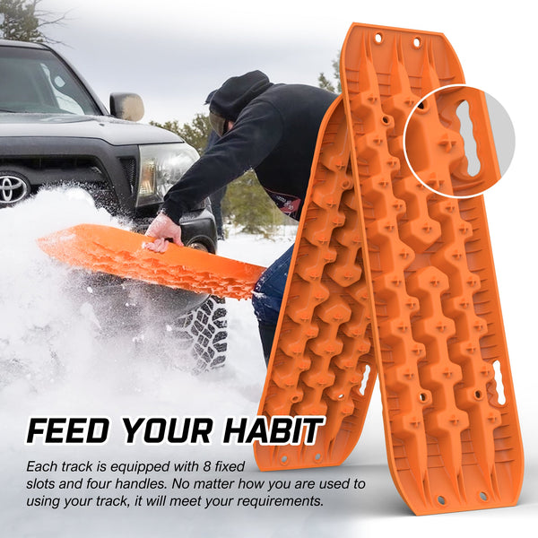 X Bull Recovery Tracks Sand 4X4 4Wd Snow Mud Car Vehicles Atv 2Pcs Gen 3.0 Other Auto Tools & Supplies