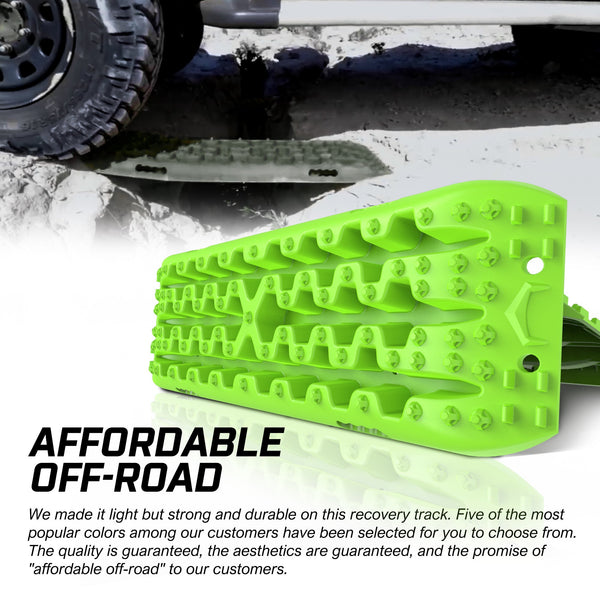 X Bull Recovery Tracks Sand 2Pcs / Snow Mud 10T 4Wd Gen 3.0 Green Other Auto Tools & Supplies