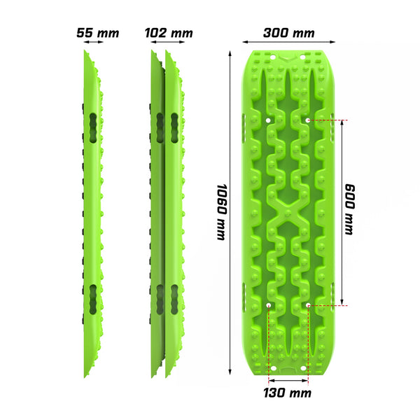 X Bull Recovery Tracks Sand 2Pcs / Snow Mud 10T 4Wd Gen 3.0 Green Other Auto Tools & Supplies