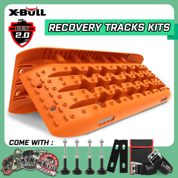 X Bull Recovery Tracks Sand Trucks Offroad With 4Pcs Mounting Pins 4Wdgen 2.0 Other Auto Tools & Supplies