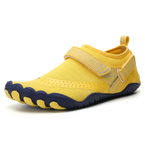 Women Barefoot Quick Dry Aqua Sports Yellow Size Eu38 = Us5 Water Shoes