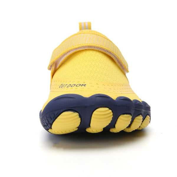 Women Barefoot Quick Dry Aqua Sports Yellow Size Eu38 = Us5 Water Shoes