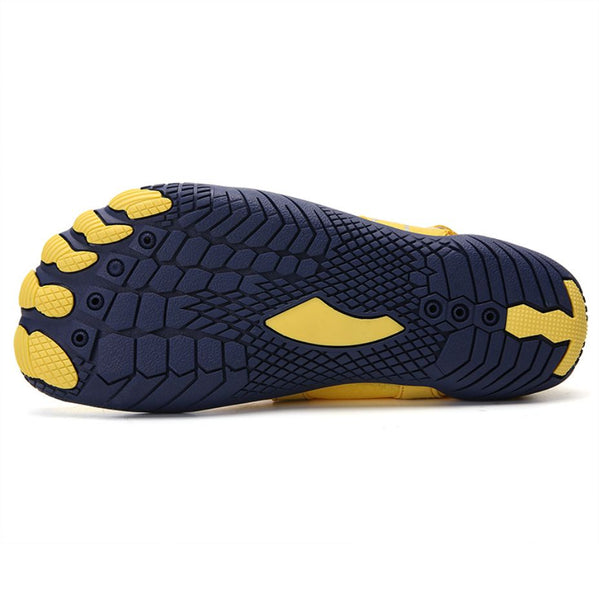 Women Barefoot Quick Dry Aqua Sports Yellow Size Eu38 = Us5 Water Shoes