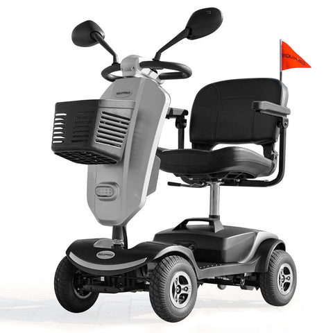 Equipmed Mobility Scooter Electric Motorized Ride On For Elderly Older Adult Handicap Aid Mobility Scooters