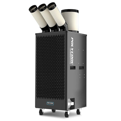 Polycool 6.5Kw Portable Industrial Spot Cooler With Triple Cooling Ducts Portable Air Conditioners