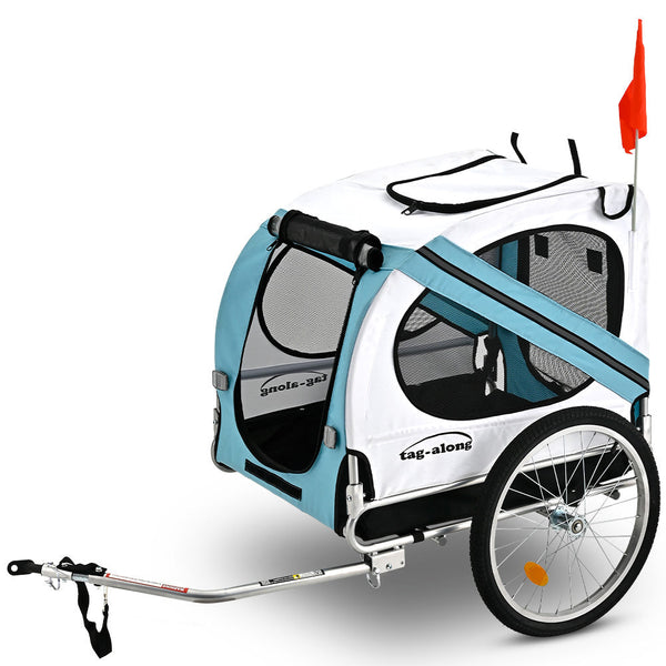 Pet & Cargo Bike Trailer Bicycle Carrier Blue Trailers