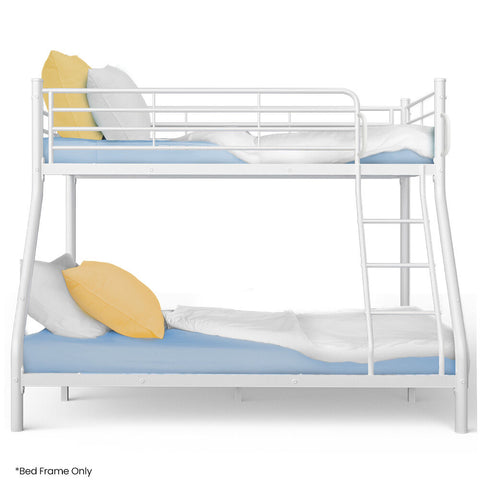 Kingston Slumber Metal Single Over Double Bunk Bed Frame Matte White


Kingston Single Bed Frames