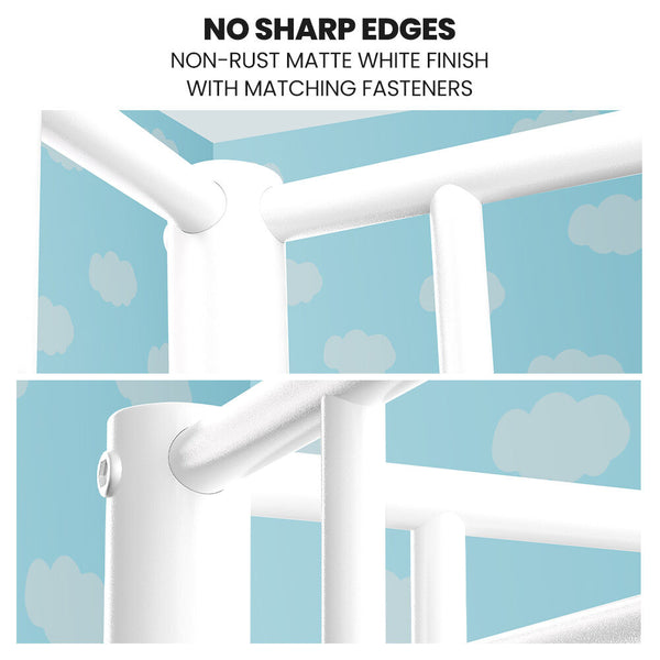 Kingston Slumber Metal Single Over Double Bunk Bed Frame Matte White


Kingston Single Bed Frames