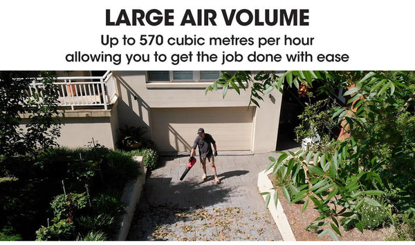 Baumr Ag 20V Lithium Cordless Leaf Blower Electric Hand Held Garden Tool Leaf Blowers